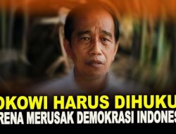 Pengamat: Warisan Buruk Jokowi, Indonesia Jadi Bangsa Idiot dan Biadab!