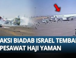 BIADAB! Pesawat Dijadwalkan Angkut Jemaah Haji di Yaman Hancur Diserang Israel