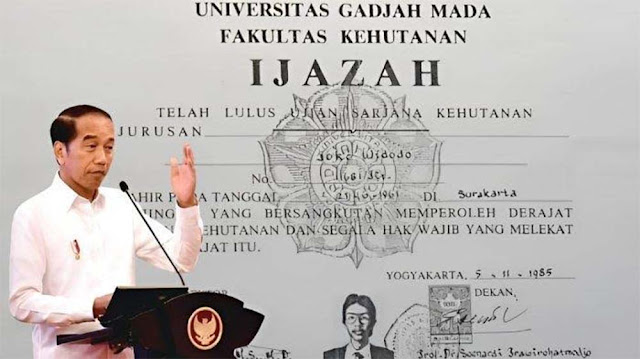 Hasil Survei Indikator Tak akan Ubah Status Ijazah Jokowi