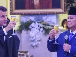 Istana Bilang Minuman untuk Bersulang Prabowo dan Macron Bukan Alkohol