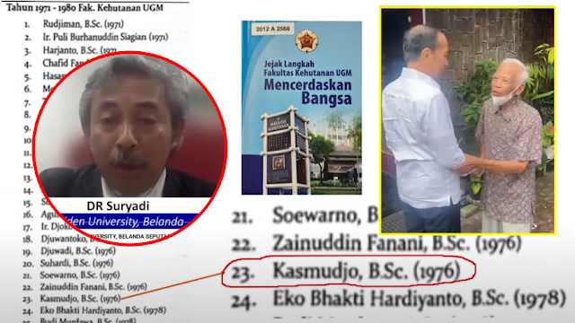 Temuan Mengejutkan! Kasmudjo Sudah Dosen Tetap sejak 1976, tapi Kok Mengaku Asisten Dosen saat Jokowi Kuliah di UGM