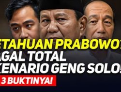 MENARIK! Bersih-Bersih Geng Solo: Prabowo Mulai Menebas Akar?