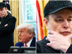 Elon Musk Pamitan ke Trump dengan Mata Lebam, Isu Narkoba Mencuat