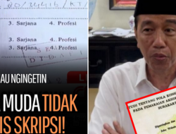 Terdaftar sebagai Sarjana Muda, Jokowi akan Dilaporkan Lagi terkait Dugaan Skripsi Palsu!