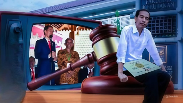 Makin Bodong! Ijazah Fakultas Kehutanan UGM No. 1120 Milik Jokowi Tidak Identik Dengan Pembanding Satupun No. 1115/1116/1117