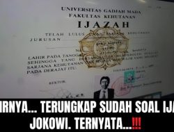 DETAIL SEKALI! Sejauh Ini, Ini Analisa Paling Mantap Soal Skripsi dan Jurusan Jokowi