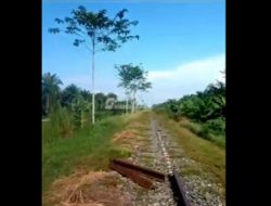 Parah! Sumatera Utara Darurat Maling Besi, Sampai Rel Kereta pun Habis Dibongkar