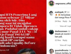 Postingan Oegroseno soal Dito Ariotedjo Terima Uang Korupsi BTS Banjir Dukungan