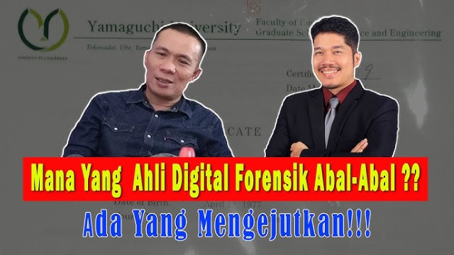 ADU HEBAT Dua Pakar Digital Forensik, Rismon Sianipar vs Josua Sinambela!