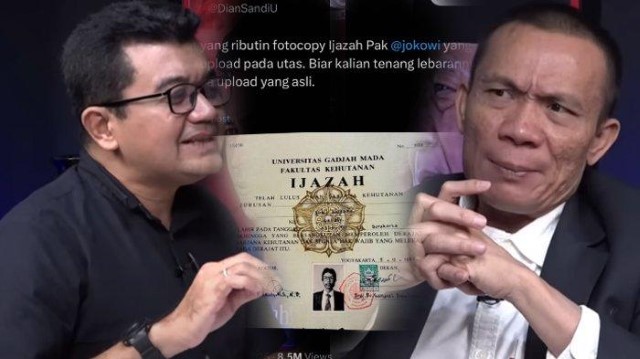Menarik! Terjebak Reza Indragiri, Rismon Sianipar Akui Bukan Ijazah Jokowi Yang Palsu, Tapi...