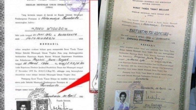 Ijazah Jokowi di SMA 6 Solo Ditunjukkan di Sidang, Dibandingkan dengan Alumni Seangkatan, Miripkah?