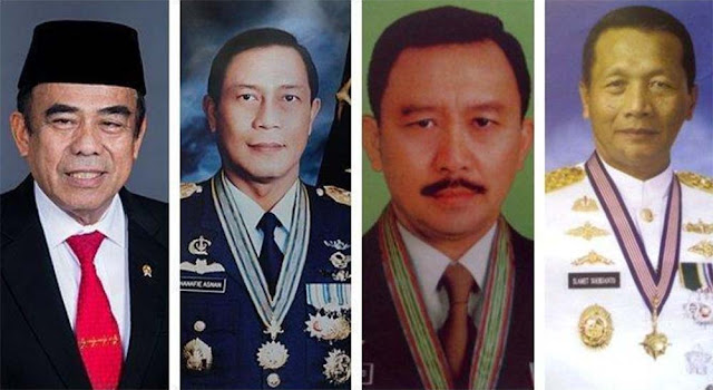 Sosok 4 Jenderal TNI Teken Pemakzulan Wapres Gibran, Ada Menteri Era Presiden Jokowi dan Mantan KSAD