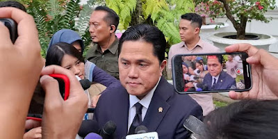 Bantah Mundur dari Menteri BUMN, Erick Thohir: Orang Lagi Enak-enaknya