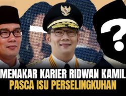 Tiga Pukulan Yang Robohkan Karier Politik Ridwan Kamil