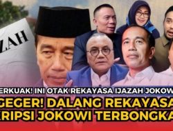 Senior PDIP Bongkar Dugaan Rekayasa Ijazah dan Skripsi Jokowi: Warga Waras Tak Bisa Dibohongi!