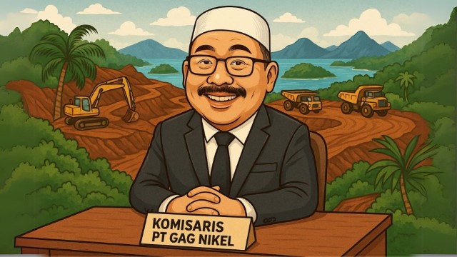 OH! Pantas PBNU Tidak Bersuara Soal Polemik Tambang Raja Ampat, Ternyata Salah Satu Ketuanya Jadi Komisaris di PT Gag