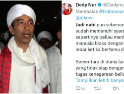 Heboh Kader PSI Anggap Jokowi Memenuhi Syarat jadi Nabi, Sudah Terima Wahyu dari Tuhan?
