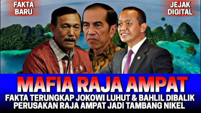 Selamatkan Raja Ampat, Hancurkan Raja Empat