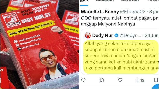 Siapa Dedy Nur Palakka? Sebut Jokowi Layak jadi Nabi, Jejak Digitalnya Sebut Tuhan Umat Muslim Hanya Angan-angan
