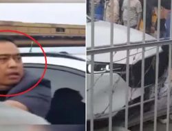Anggota DPRD Kota Cilegon Diduga Sengaja Tabrakkan Mobilnya ke Salah Satu Buruh Gegara Emosi dengan Aksi Mogok Kerja