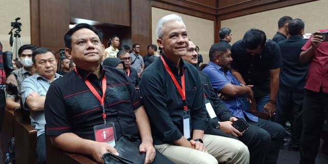 Ganjar Pranowo Kembali Hadir di Sidang Hasto Kristiyanto