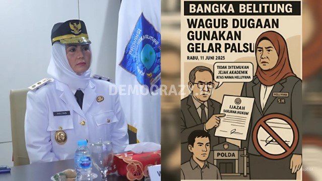 KACAU! Ijazah Wagub Hellyana Diduga Palsu, Tanda Tangan Mantan Rektor Universitas Azzahra Dipalsukan