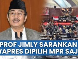 Prof Jimly Usul Presiden Dipilih Rakyat, Wapres Oleh MPR: Gimana Menurutmu?
