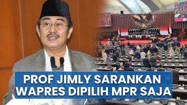 Prof Jimly Usul Presiden Dipilih Rakyat, Wapres Oleh MPR: Gimana Menurutmu?