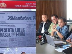Koran yang Memuat Pengumuman Hasil Ujian Jokowi Masuk UGM Disita Polri, Roy Suryo: Jahat Sekali!
