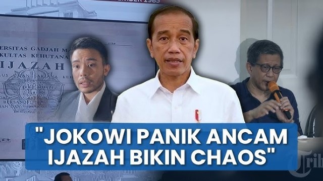 Ogah Pamer Ijazah Asli Karena Bikin Negara Chaos, Rocky Gerung: Jokowi Makin Panik!