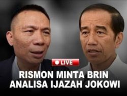 UPDATE! Rismon Sianipar Minta Ijazah Jokowi Dianalisa di BRIN-Puspom TNI: Agar Tahu Usia Tinta dan Kertasnya