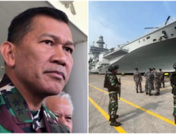 TNI Respons Kapal Induk USS Nimitz Lewat Perairan Aceh Menuju Teluk Persia