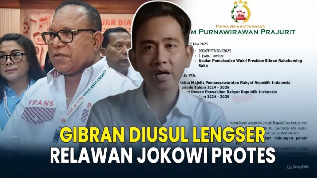 Bara JP Tolak Usul Pemakzulan Wapres: Mas Gibran Bukan Seorang Narapidana, Beliau Layak Menjadi Wakil Presiden!