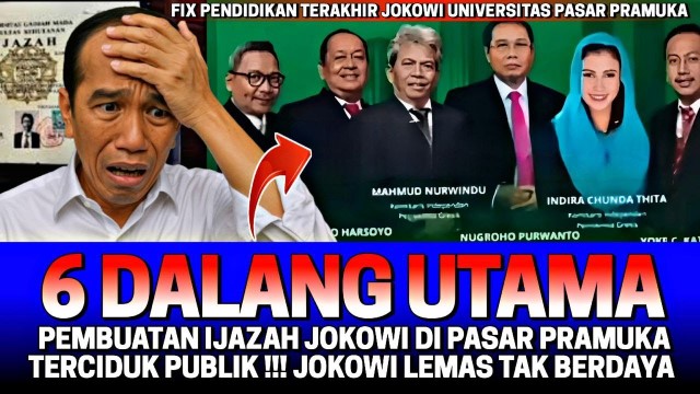 2 Hal Yang Bikin Politikus PDIP Yakin Ijazah Jokowi Dibuat di Pasar Pramuka, Singgung Rektor UGM dan Sejumlah Petinggi!