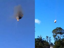 Ngeri! Detik-Detik Terbakarnya Balon di Brasil Tewaskan 8 Orang, Seorang Penumpang Nekat Loncat