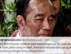 Isu Sakit Jokowi Dituding Cuma Bohongan, Publik Soroti Kejanggalan Ini