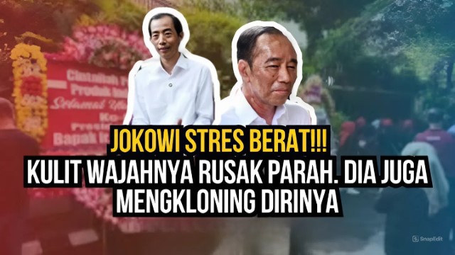 HEBOH Isu Pengkloningan Imbas Wajah Jokowi Beda, Ikrar Nusa Bhakti: Dia Tak Berani Hadap Kamera!