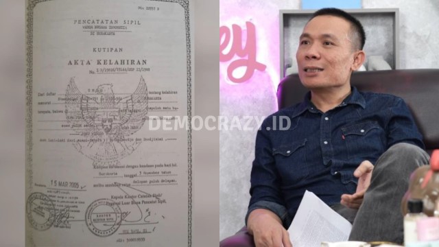 Publik Dibuat Bingung, Akta Kelahiran Jokowi Tertulis 1988, Rismon Sianipar Bilang Begini!