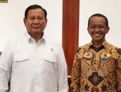 Prabowo ke Bahlil: Terima Kasih Telah Bekerja Sangat Baik Tanpa Kepentingan Pribadi!
