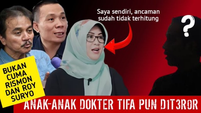 Dokter Tifa Diancam? Yang Diancam Pegang Kebenaran, Yang Mengancam Pegang Kebohongan!