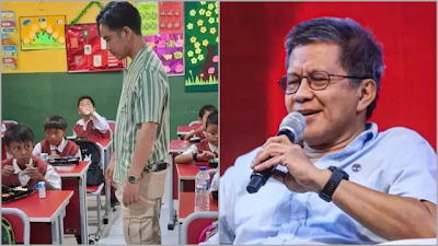 Buntut Pemakzulan Wapres, Rocky Gerung sebut Gibran Jadi Bahan Olok-olokan Anak SD