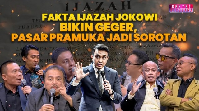 Bendahara Tim Pemenangan Jokowi Buka Suara Terkait Dugaan Ijazah Palsu, Rismon Sianipar Curiga: Seperti Menutupi Sesuatu!