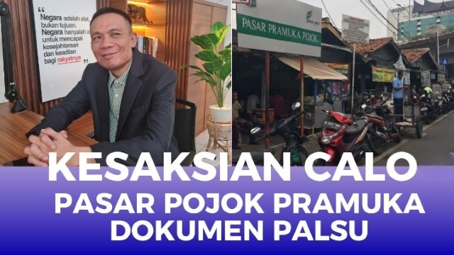 [UPDATE] Pengakuan Calo di Pasar Pramuka Soal Dokumen Palsu: Bikin Ijazah Hanya Butuh 2 Jam!