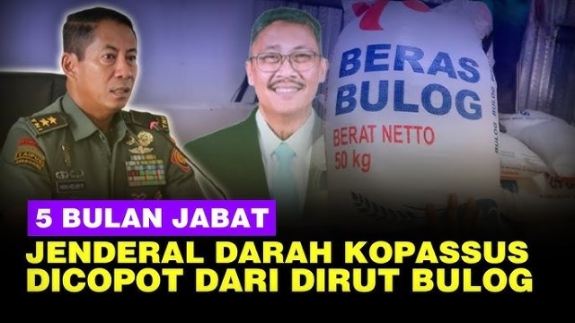 Aneh! Usai Dicopot Dari Dirut Bulog, Letjen Novi Helmy Balik ke TNI Meski Sudah Resign, Kok Bisa?