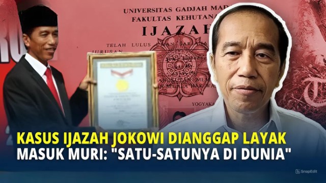 Nama UGM Jadi Cibiran Gara-Gara Jokowi, Forum AKSI: Kalau Benar Alumni, Tunjukkan Saja Ijazahmu!