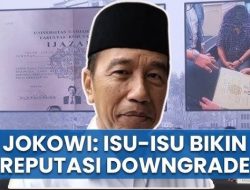 Curhat Jokowi Merasa Didowngrade, Serangan Politik atau Momen Dongkrak Popularitasnya Jelang 2029?