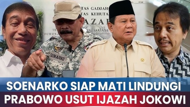 Minta Usut Dugaan Ijazah Palsu Jokowi, Eks Danjen Kopassus Soenarko: Saya Siap Mati Demi Lindungi Prabowo!