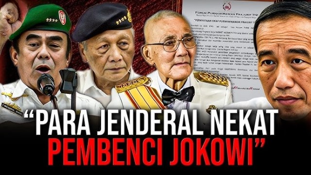 Versi Pengamat, Jokowi Melecehkan Forum Purnawirawan TNI Setelah Lempar Tuduhan Ini!