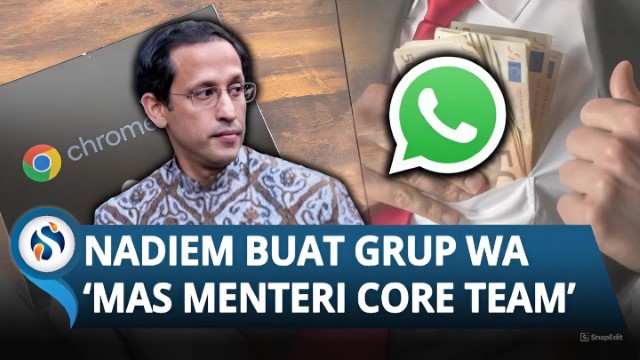 KACAU! Sebelum Jadi Menteri, Nadiem Sudah Bikin Grup WA Rahasia Buat Atur Proyek Laptop Triliunan