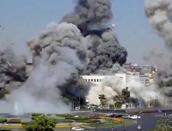 Israel Serang Gedung Kementerian Pertahanan Suriah, Satu Tewas